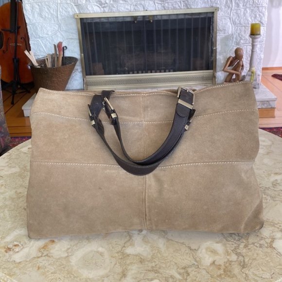 Zara Leather Extra Large Tote Bag - Picture 2 of 9